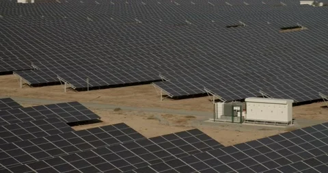Power solar Station Stock Footage 153627167