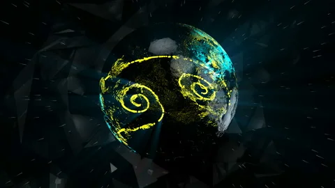 Power Spheres 4K 01 Stock Footage 120465124