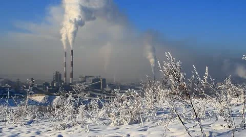 Power Station 5 Stock Footage 10704551