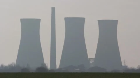 Power Station Demolition Stock Footage 248449062