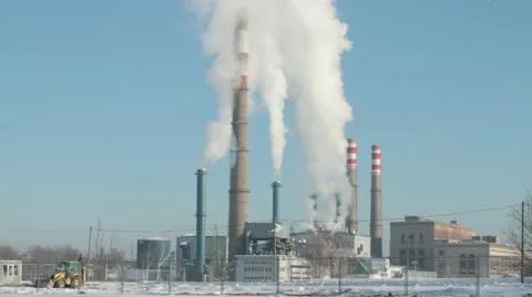 Power Station Stock Footage 20502906