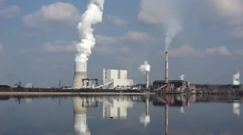 Power station Stock Footage 22218309