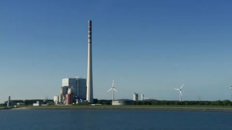 Power station 動画素材 32814636