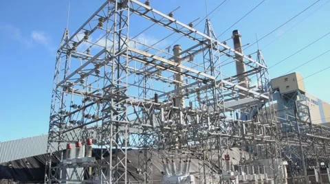 Power Station Stock Footage 45519535