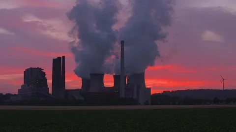 Power Station Stock Footage 52996729