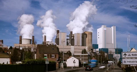 Power station Stock Footage 125617442