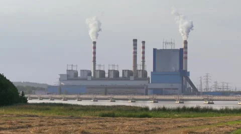Power station footage Video stock 65455133