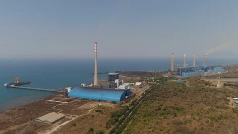 Power Station java, indonesia Stock Footage 115579531