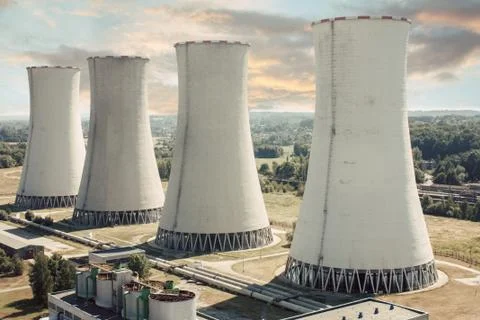 Power station Stock Photos