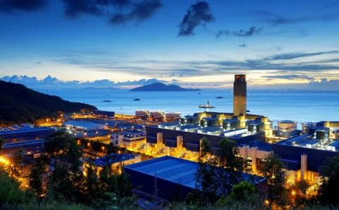 Power station Foto stock