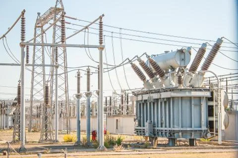 Power Station Stock Photos