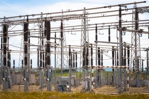 Power Station Stock Photos