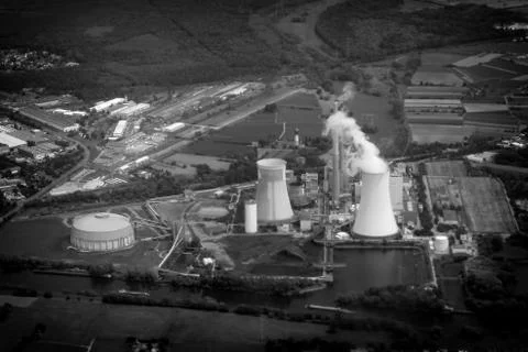 Power Station Stock Photos