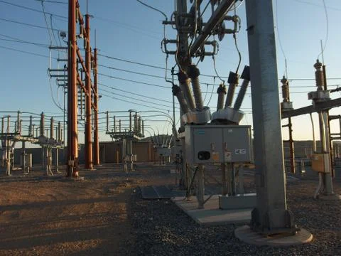 Power Station Stock Photos