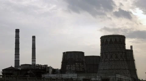 Power station time lapse Vidéo 66552979