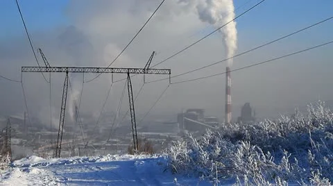 Power Station17 Stock Footage 10711352