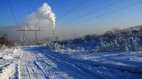 Power Station19 Stock Footage 10711247