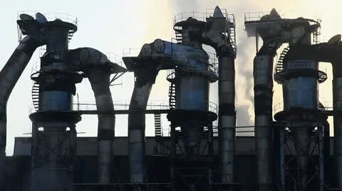 Power Station32 Stock Footage 10709468