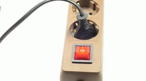 Power Strip Stock Footage 20612806