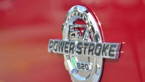 Power Stroke Diesel Logo Stock Footage 74586686
