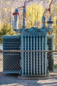 Power sub station 스톡 사진