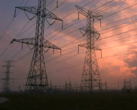 Power Substation 1 Stock Footage 284750