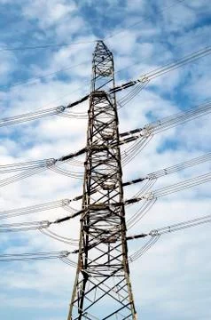 Power substation Foto stock