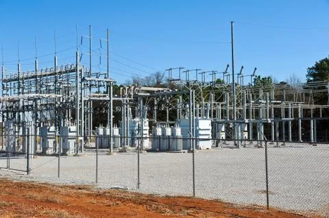 Power Substation Stock Photos