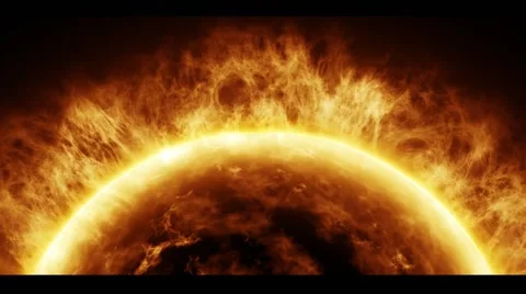 Power of sun Video stock 40605594