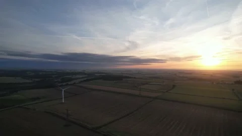 Power at Sunrise Stock Footage 171869620
