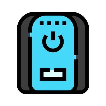 Power supply computer technology electronic device icon イラスト素材
