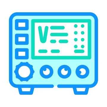 Power supply electrical engineer color icon vector illustration イラスト素材
