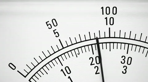 Power supply gauge Vídeos de archivo 629662