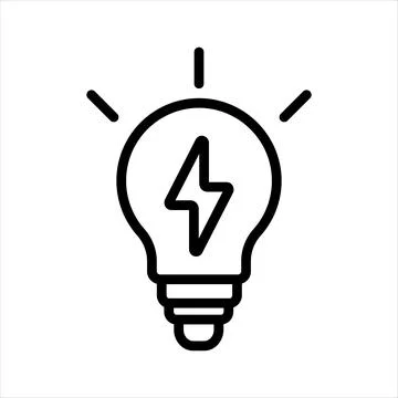 Power Supply Icon Stock Illustration