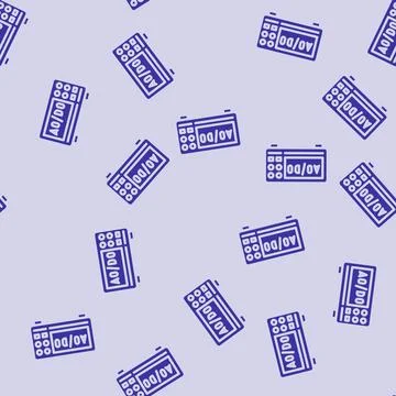 Power supply tool work glyph vector seamless pattern Stock Illustration