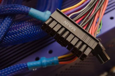 Power supply unit Stock Photos