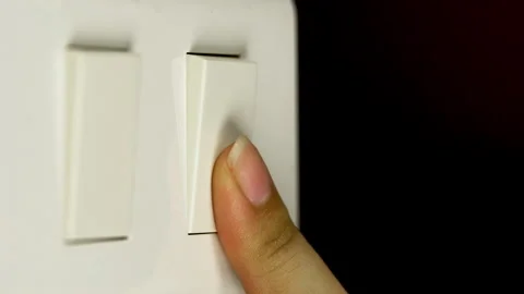 Power off switch Stock Footage 320752121
