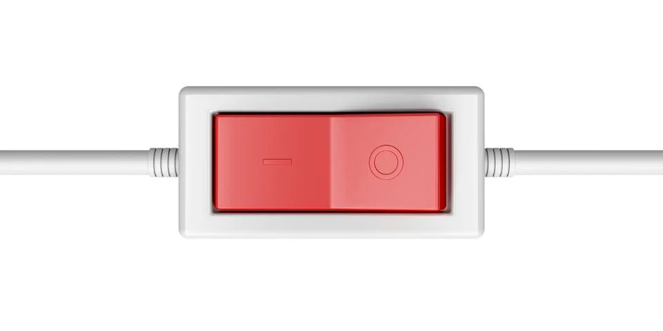 Power switch Ilustração Stock