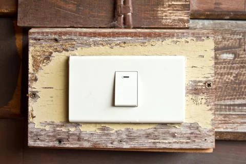 Power switch on off Stock Photos