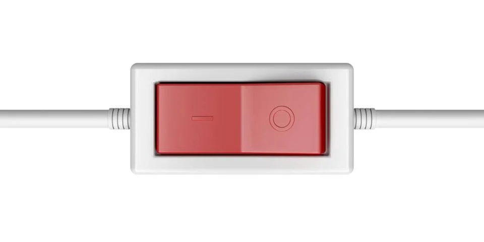 Power switch Power switch isolated on white background Copyright: xZoonar.... Stock Photos