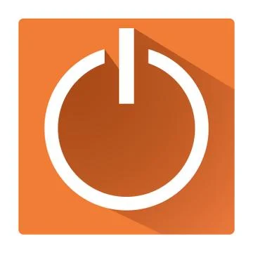 Power switch symbol Stock Illustration