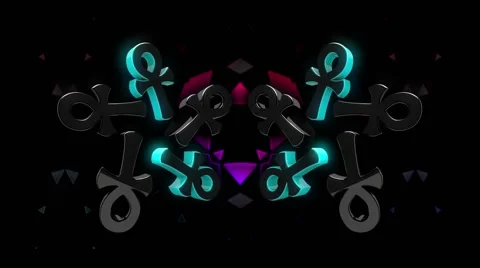 Power Symbols Loop 12 Stock Footage 59826774