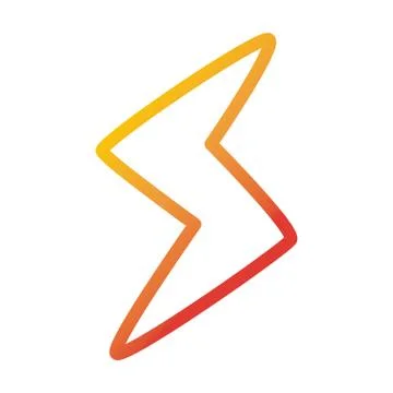 Power system internet web technology interface gradient style icon Stock Illustration