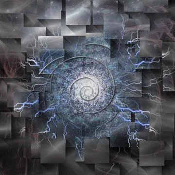 Power of time Stock Illustration