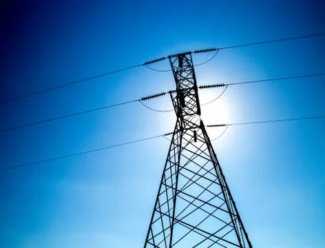 Power tower Foto stock
