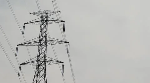 Power tower in Tehran Stock Photos