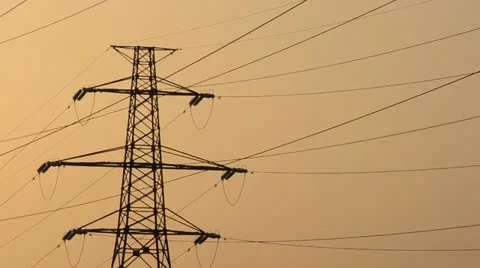 Power transmission Stock Footage 23027243