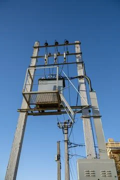 Power transmission generator Stock Photos