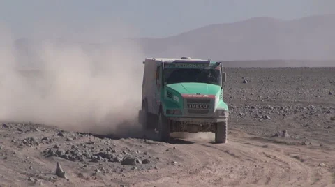 The power of a truck Stock Footage 49864480