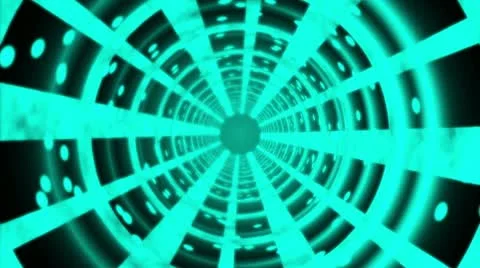 Power tunnel Stock Footage 10684141